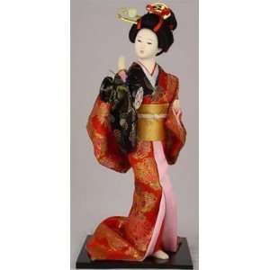  12quot; Japanese GEISHA Oriental Doll ZS8024 12: Toys 