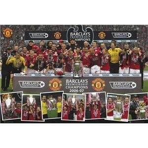  Manchester United Champs 06 07 Poster