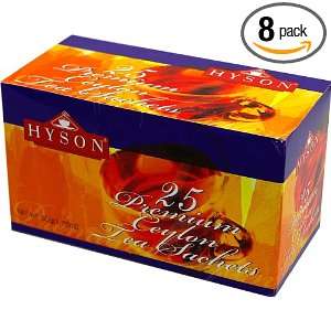 Hyson Premium Tea, Teabags, 25 Count Box Grocery & Gourmet Food
