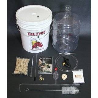 Wine Making Equipment Kit with Chianti Ingredient Kit  