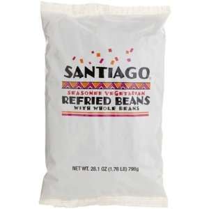 Santiago Seasoned Vegatarian Refried Beans, 28.1 oz, 3 ct (Quantity of 