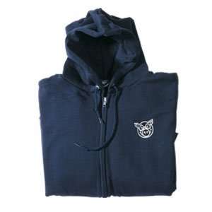  Pig Embroidered ZIP Front Hoodie