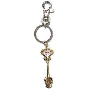  Fairy Tail Aries Key Metal Keychain: Toys & Games