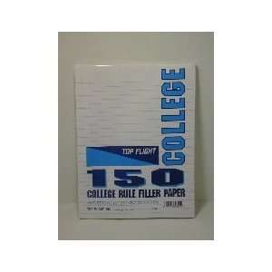  Filler Paper 10.5x8 College 150s Box of 24 Health 