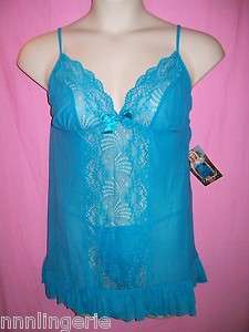 Dreamgirl Sexy Plus Size Afternoon Delight Chemise and Thong Set 