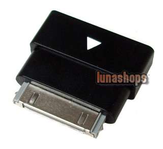 Male to Female Extension Dock Extender 30 pin Adapter for iPod iPhone 