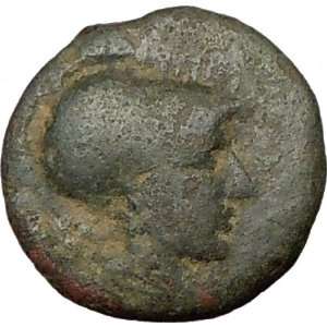 THESSALIAN League LARISSA 196BC Authentic Ancient Greek Coin ATHENA 