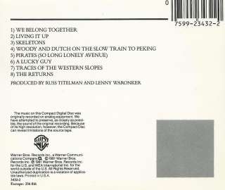 Rickie Lee Jones   Pirates   CD 075992343220  