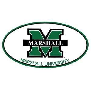  Marshall Thundering Herd Decal Oval M Marshall Sports 