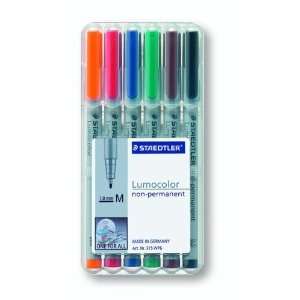 Staedtler Lumocolor Non Permanent Overhead Projection Markers assorted 