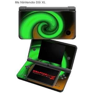  Nintendo DSi XL Skin   Alecias Swirl 01 Green by 