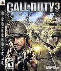 CALL OF DUTY 3 PS3 2006 GAME BRAND NEW REGION FREE   PAL  