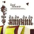 decorative garden fencing  