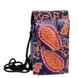 Pure Leather Printed Mobile Phone Pouch/Case Everything 