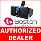 Boston Acoustics Duo I Plus iPhone/iPod Dock AM/FM Stereo Radio Alarm 