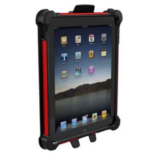   Tough Jacket TJ 3 Layer Case w/Cover Stand fo iPad 2 Red/Black  