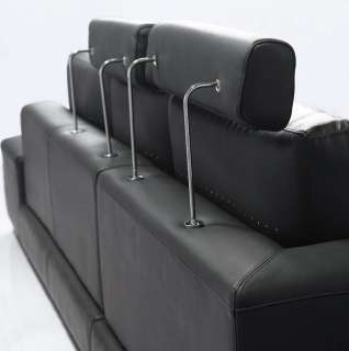 T35 MINI Italian Leather Living Room Sectional Sofa  