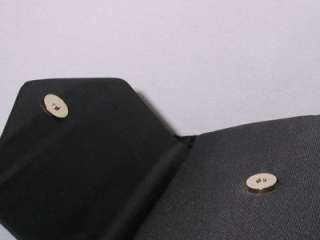 CHANEL Black Fabric Shoulder Purse Bag, Silk Cord Strap, Tassel, Front 