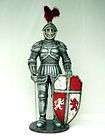 life size statue knight n armor medieval  