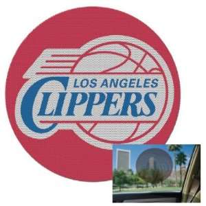   CLIPPERS OFFICIAL LOGO 8 PERFORATED WINDOW DECAL
