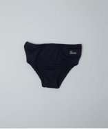 Gucci BABY / TODDLER navy stretch cotton brief style# 318125601
