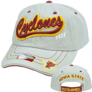 NCAA Iowa State Cyclones Hat Cap Relaxed Fit Slouch Cotton Adjustable 