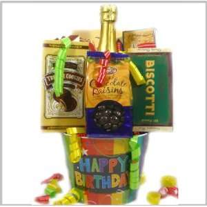    Lets Celebrate Birthday Gourmet Food Gift Basket 