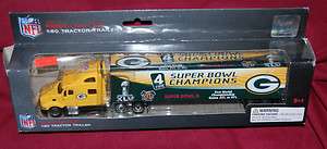   PACKERS SB 45 NFL FOOTBALL 1:80 REPLICA DIE CAST TRACTOR TRAILER 2011