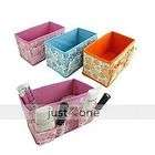   Cosmetic Storage Organizer Box Catchall Container Fabric Bag Case
