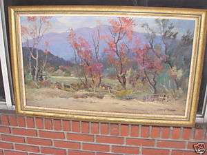 Tennessee Landscape Painting   Jean Jacques Pfister  California Artist 