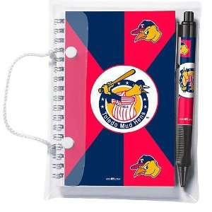  National Design Toledo Mud Hens Spiral Notebook & Pen Set 
