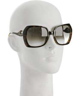 Marc Jacobs havana tortoise oversized square sunglasses   up 