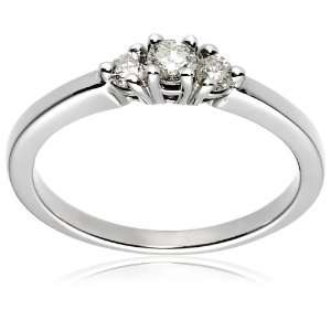   Stone Round Diamond Ring (1/4 cttw, J K Color, I2 I3 Clarity), Size 9
