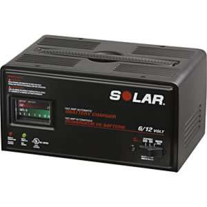 Solar Automatic Taper Battery Charger 6/12V 10/2 Amp  