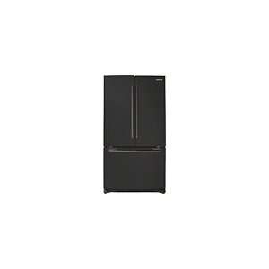    Samsung 285 Cu Ft French Door Refrigerator   Black: Appliances