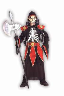BARE BONES REAPER skeleton adult mens halloween costume  