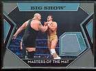 WWE THE BIG SHOW GAME USED MAT WRESTLING CARD SEE SCAN