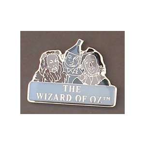  Wizard Of Oz Lion, Scarecrow, & Tin Man Enamel On Metal 