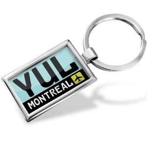 Keychain Airport code YUL / Montreal country: United States   Hand 