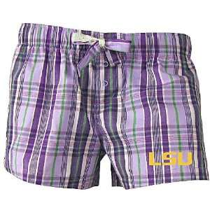    LSU Tigers Womens Purple Spectrum Boxer Shorts