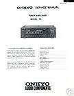 Onkyo M 5000R Power Amplifier Service Manual in PDF  