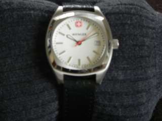 Wenger Swiss Army Watch Water Resistant 100m All Stainless Steel 