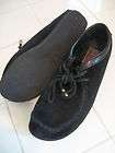 LUCKY BRAND CHARLIE WALLABEE BLACK SUEDE SHOES WOMANS SIZE 8 