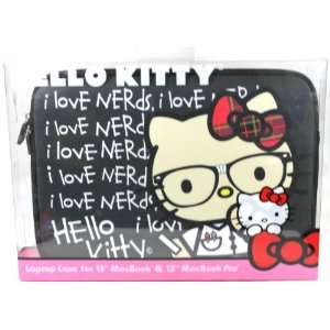  Hello Kitty I Love Nerds Black Laptop Case 13 + Free Tote 