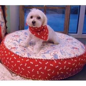 Pampered Pooch Red 27 Dog Bed Cover 