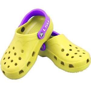    LSU Tigers Gold Team Crocs Slip on Shoes: Sports & Outdoors