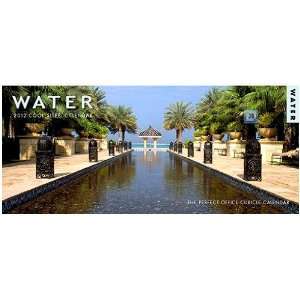  Water Cool Sites 2012 Panoramic Wall Calendar: Office 