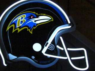  Ravens NFL Football Neon Beer Bar Sign New RARE USA Made  