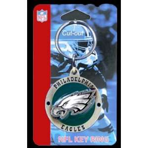 Philadelphia Eagles Logo Key Ring:  Sports & Outdoors