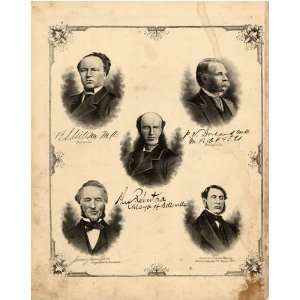  Portraits of B. S. Wilson, M.D., Dr. P.V. Dorland, James 